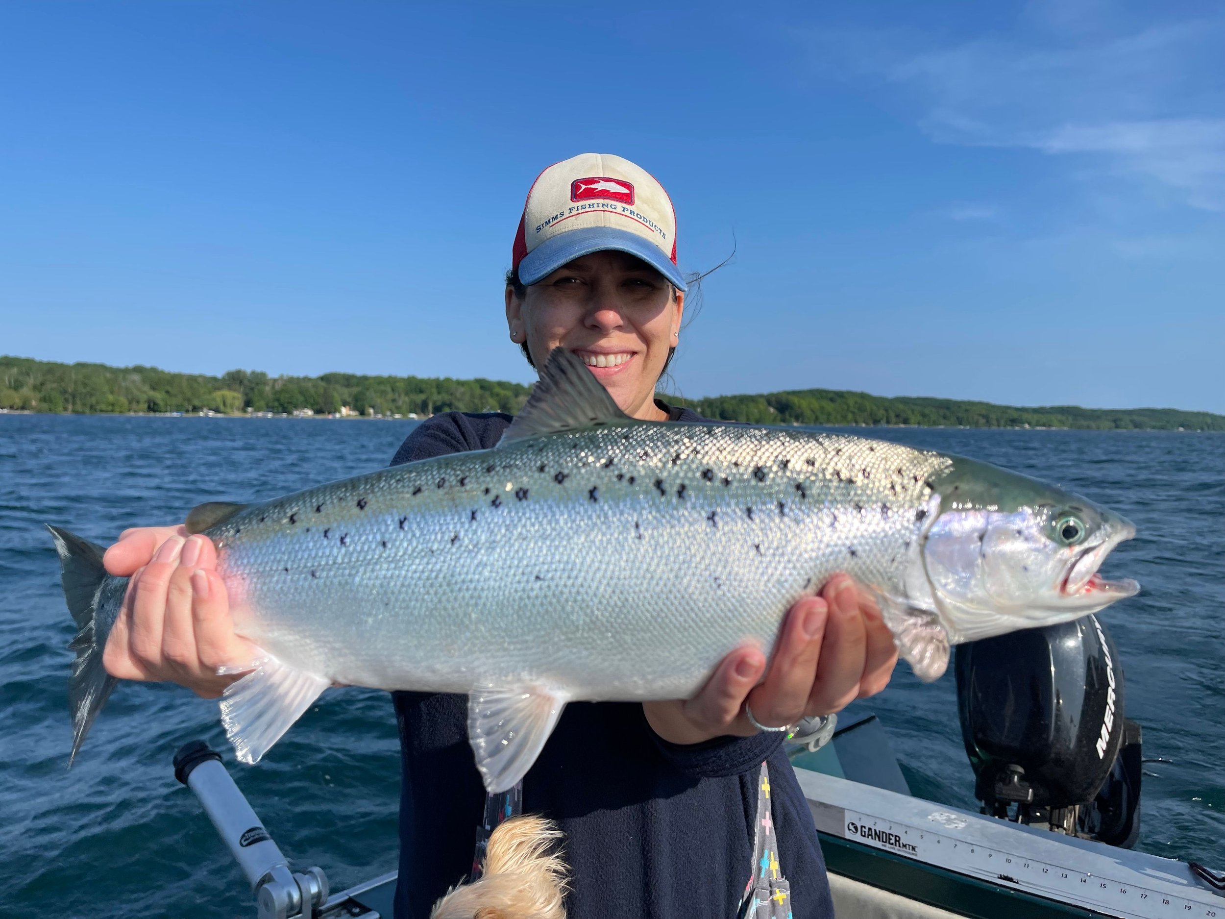 Torch Lake Fishing Charter for Atlantic Salmon