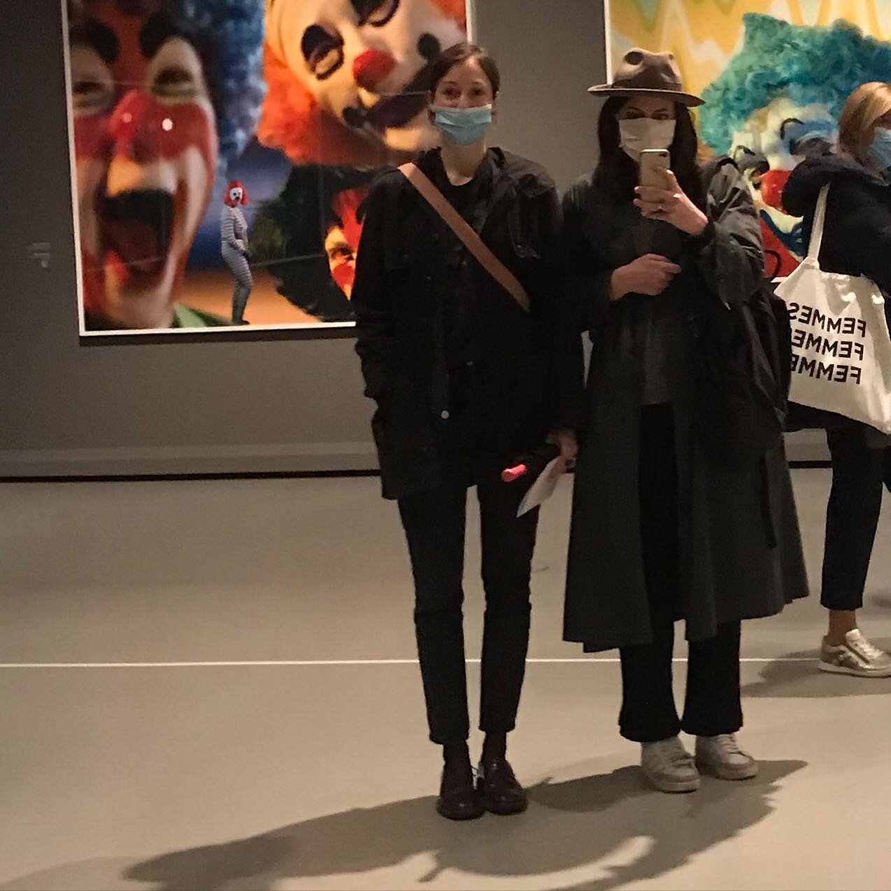 Culture, clowns, covid #paris #cindysherman #fondationlouisvuitton @anna_patience