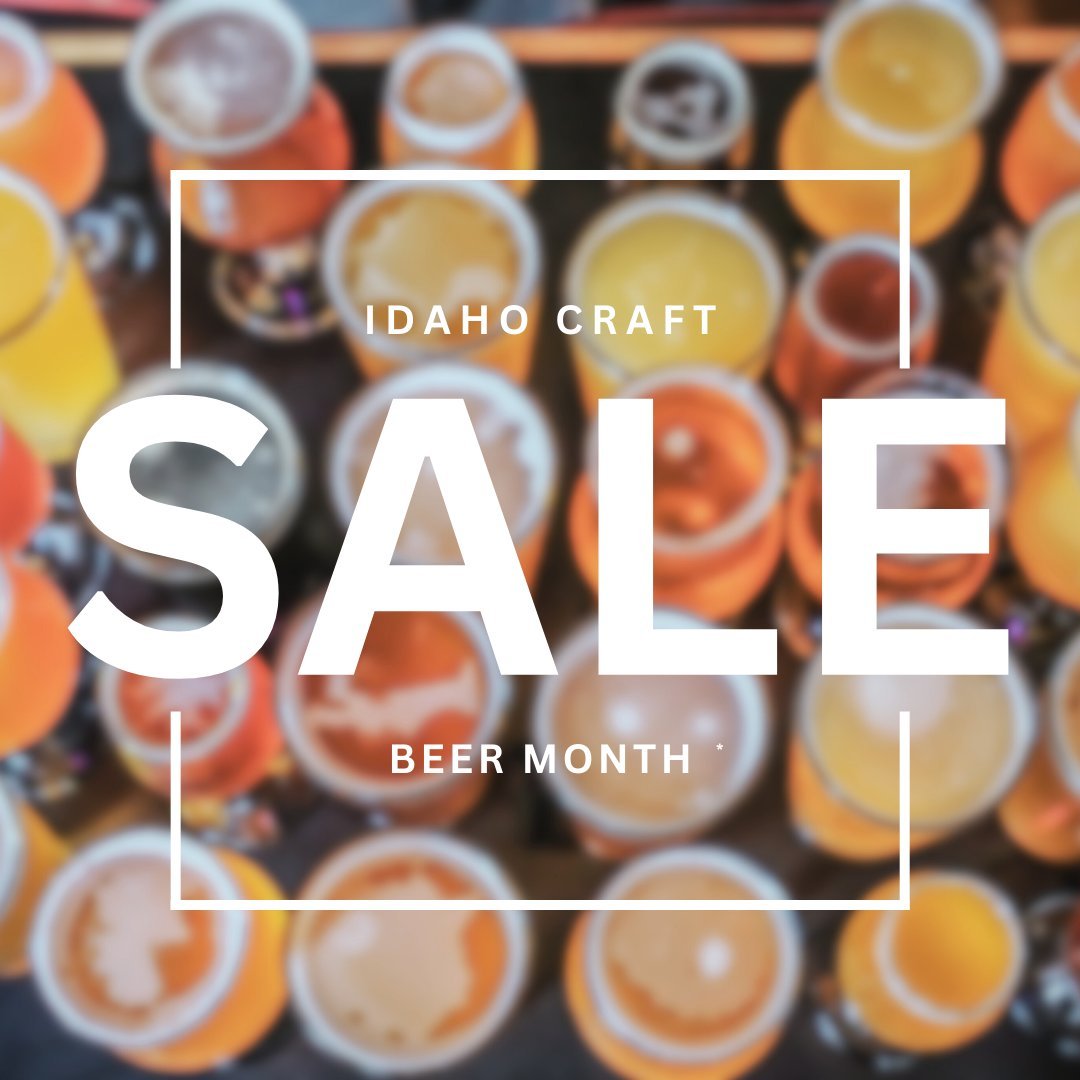 All Idaho Craft Brewers merch is on sale through the end of Idaho Craft Beer Month! We're trying to make room for new merch so the prices are unbelievable! Check it out for yourself 👉🏼 IdahoBrewers.org/shop

*Orders over $20 ship free with code ICB