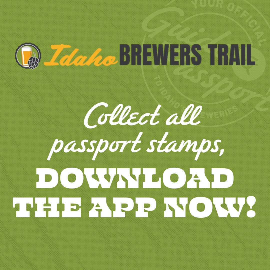 What's the best way to find out what breweries are in your area? The Idaho Brewers Trail app! The app is packed with information - brewery hours, tap lists, events, and more! Have you downloaded and checked in yet? Oh, and there are prizes for checki