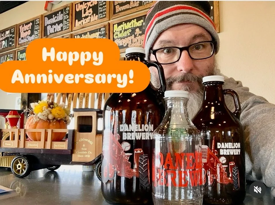 Shoutout to our friends at Danelion Brewery, they turned 3 this week! Visit them this weekend and help them celebrate! 

You&rsquo;ll find @danelionbrewery on Hwy 45 between Melba and Melmont roads. Besides some damn fine beer, there will be food tru
