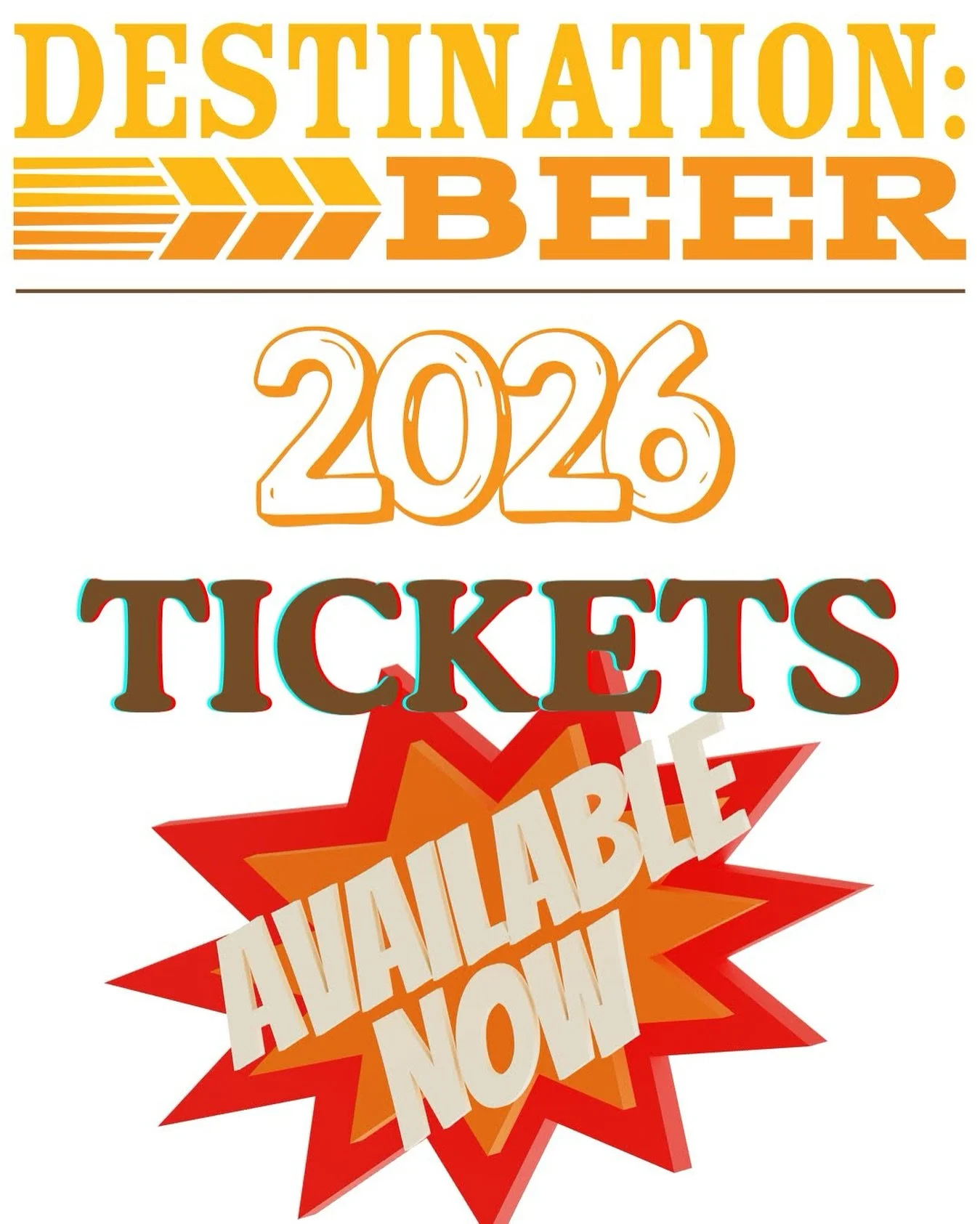 Destination:Beer tickets on sale now! We&rsquo;ve sold out every year so get yours while you&rsquo;re thinking about it. 

Ticket link in bio, or check out the website: https://destinationbeer.beer

February 21, 2026 | McCall, ID