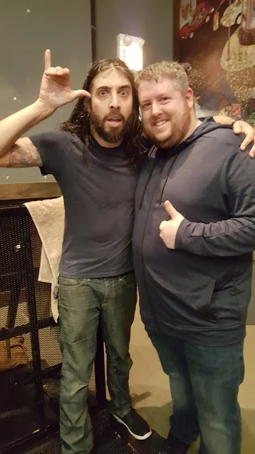Steve from Every Time I Die and Kevin