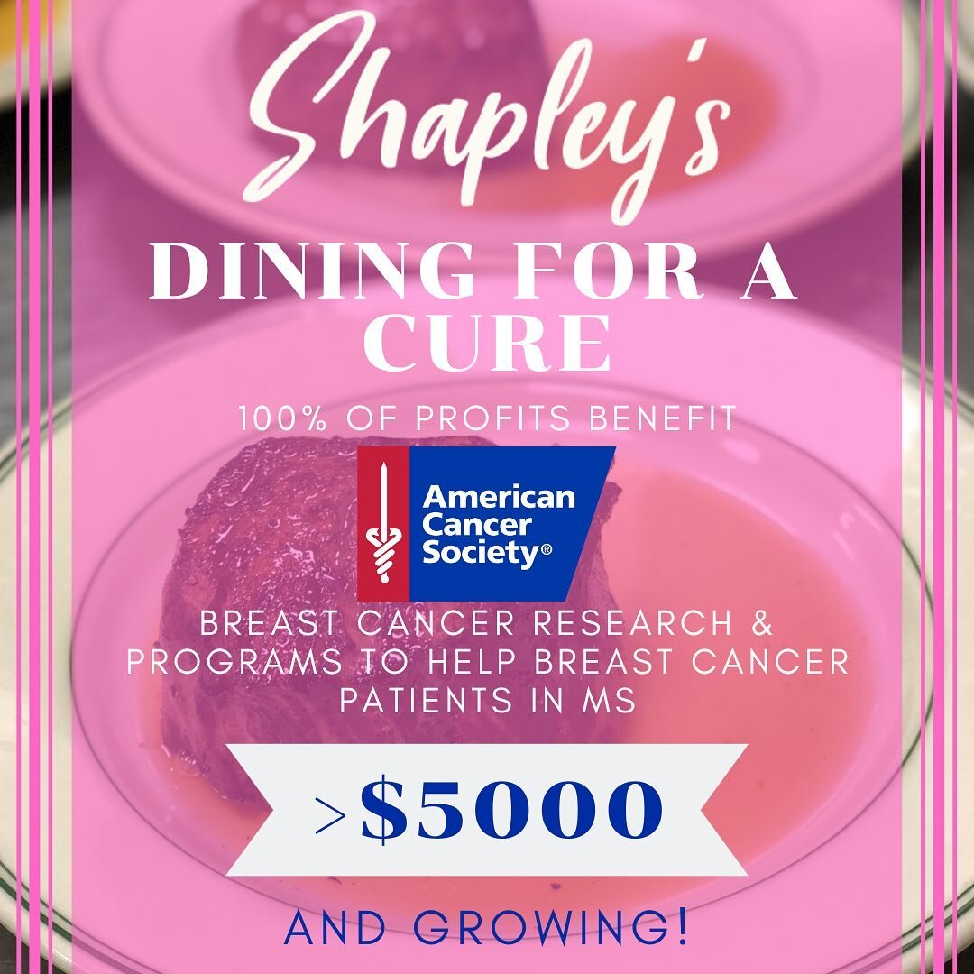 Thank you to all who made it out for our night of #DiningForACure! Because of you, we were able to raise over $5,000 for the American cancer society. Thank you again for joining us and making a difference!
If you weren&rsquo;t able to make it but wou