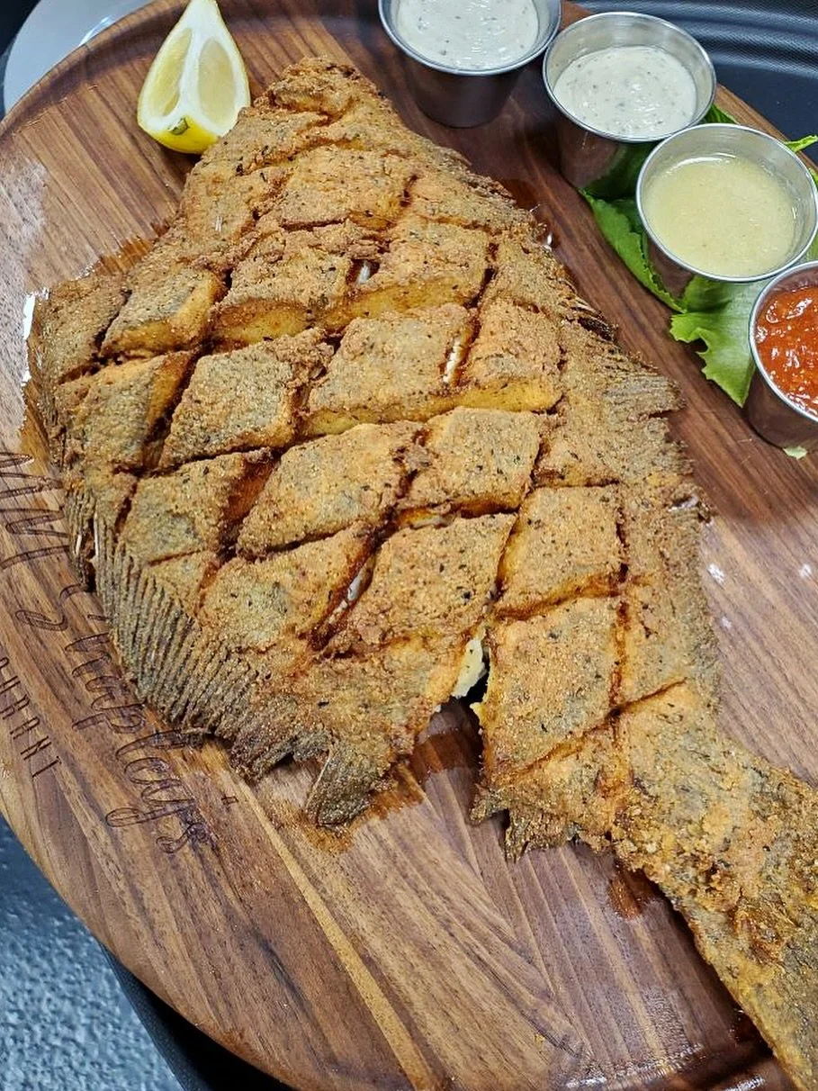 Whole flounder is on the menu tonight! 
601.957.8000