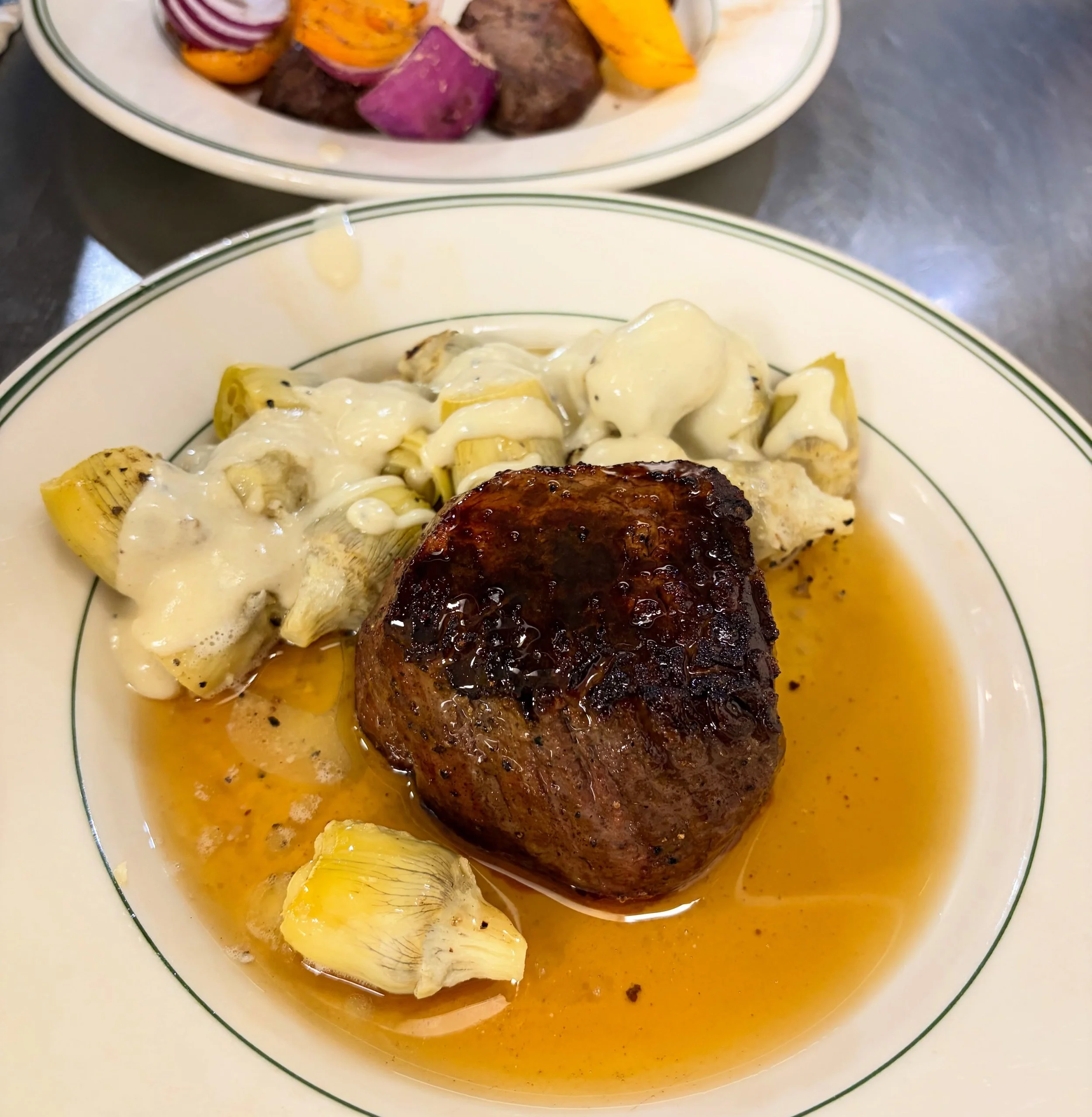 Tender artichoke hearts with a filet 👨&zwj;🍳
For reservations, call 601.957.8000