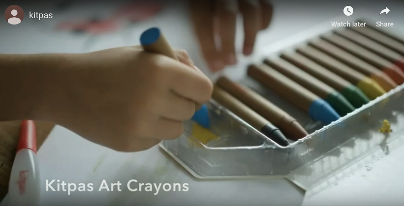 Kitpas Water Soluble Crayons – Case for Making