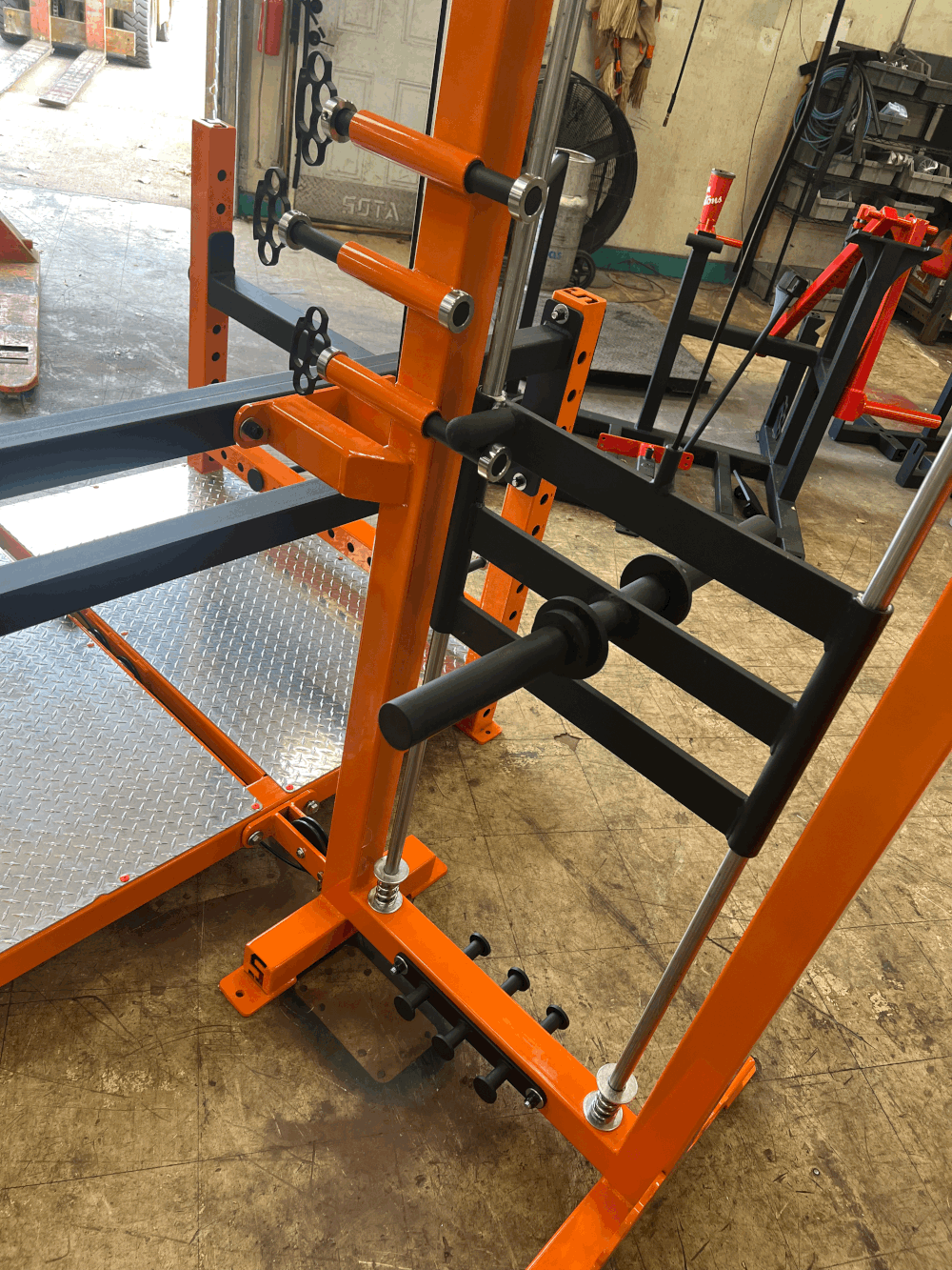 Squat Racks Welding A Power Rack Smith Machine Power Cage With