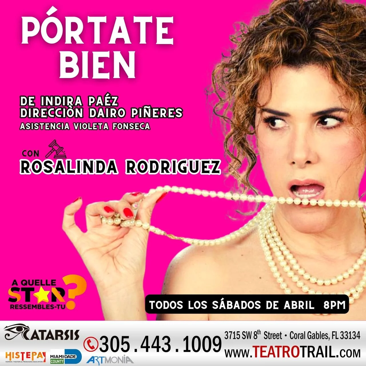 La actriz Rosalinda Rodriguez nos sorprende con la obra “Pórtate Bien” combinando humor y reflexión