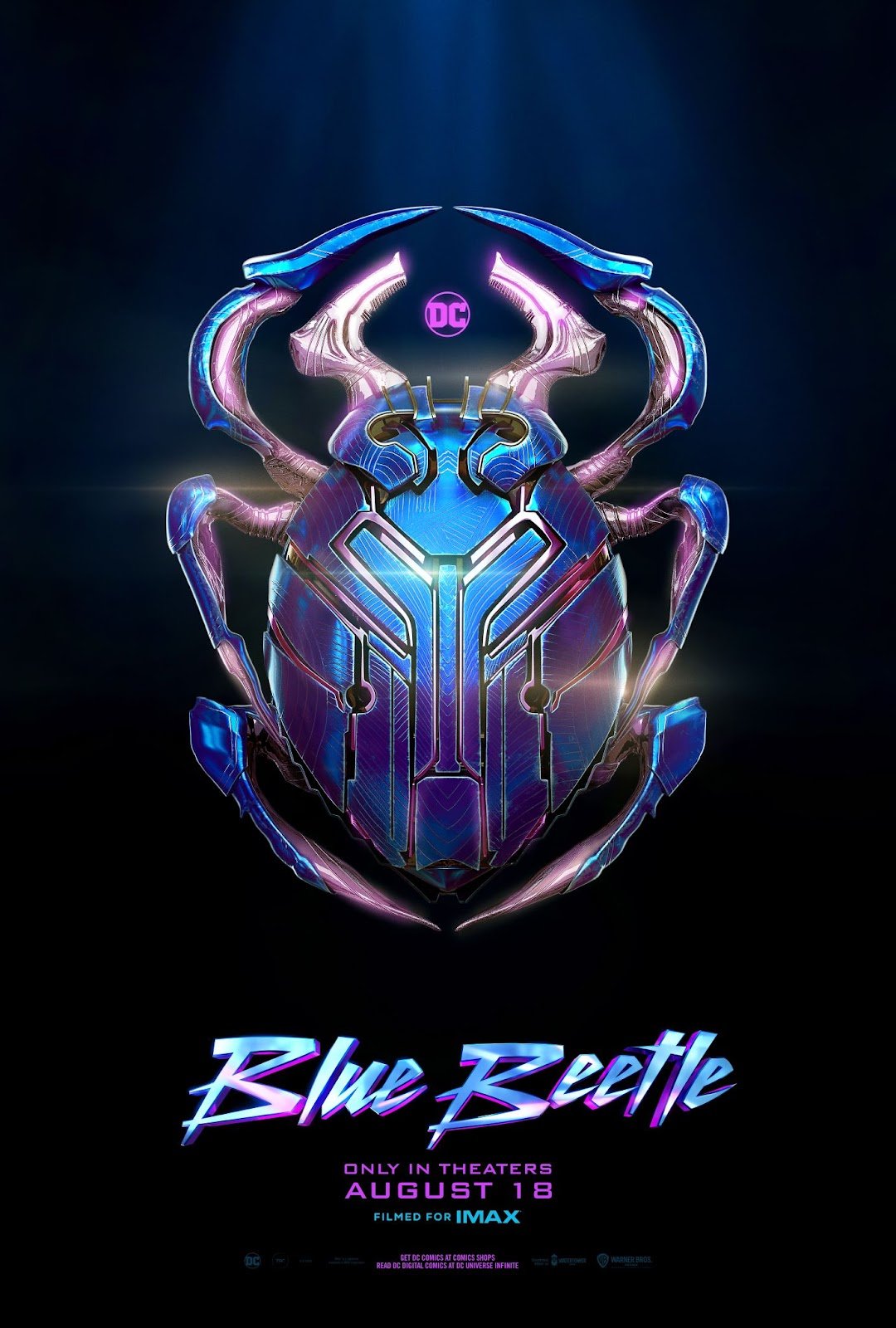 Warner Bros. presenta el nuevo tráiler oficial de Blue Beetle de DC, protagonizada por Xolo Mariduena, solo en cines el 18 de agosto.