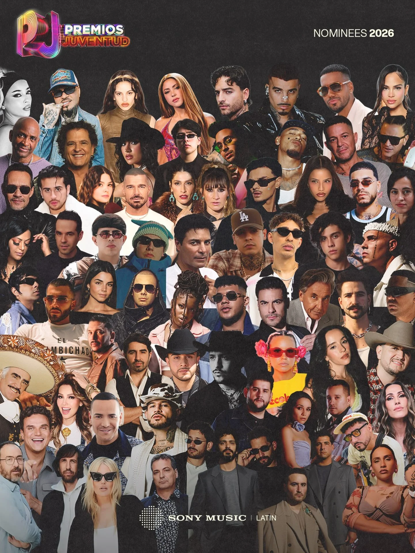 Premios Juventud 2026 revela sus nominados: Carín León lidera una edición histórica en Marbella