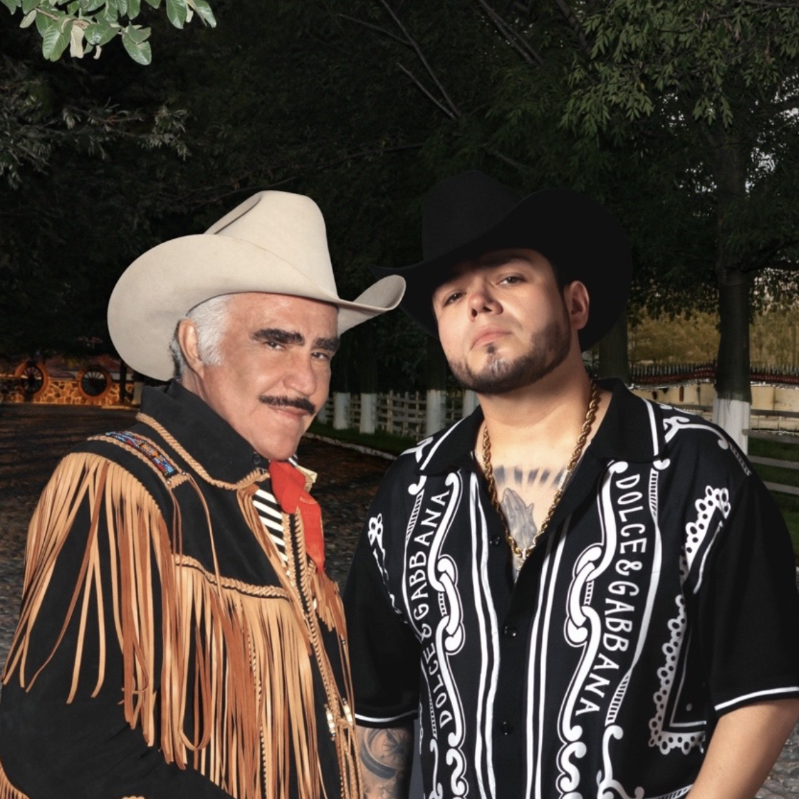 VICENTE FERNÁNDEZ Y LENIN RAMÍREZ UNEN SUS VOCES EN “CRUZ DE OLVIDO”