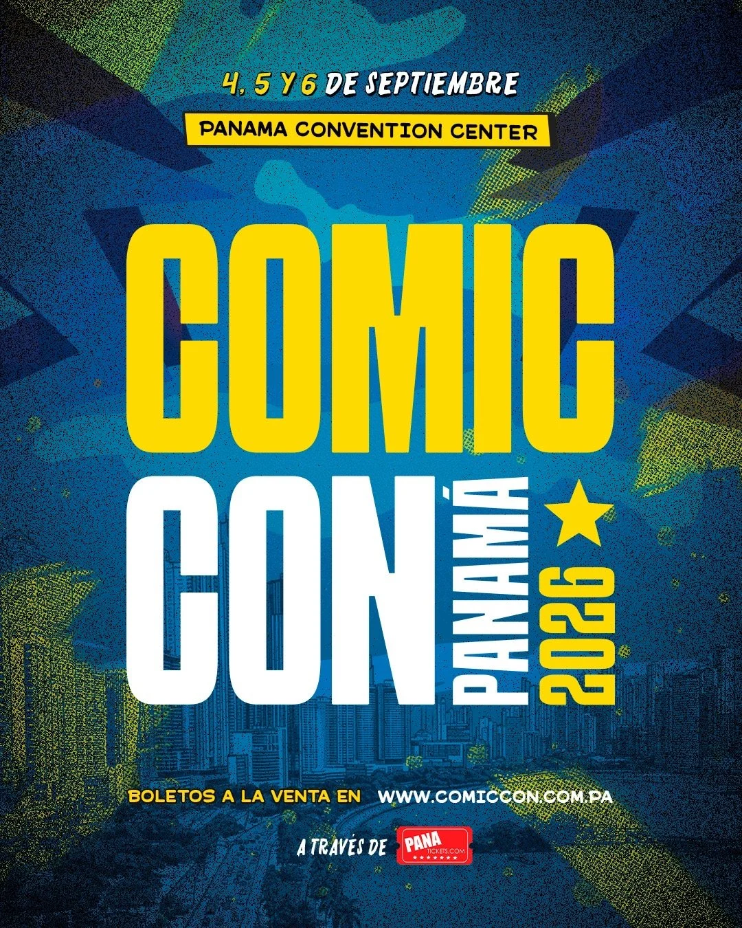¡El fin de semana más esperado! Comic Con Panamá 2026 abre sus puertas con seis artistas internacionales