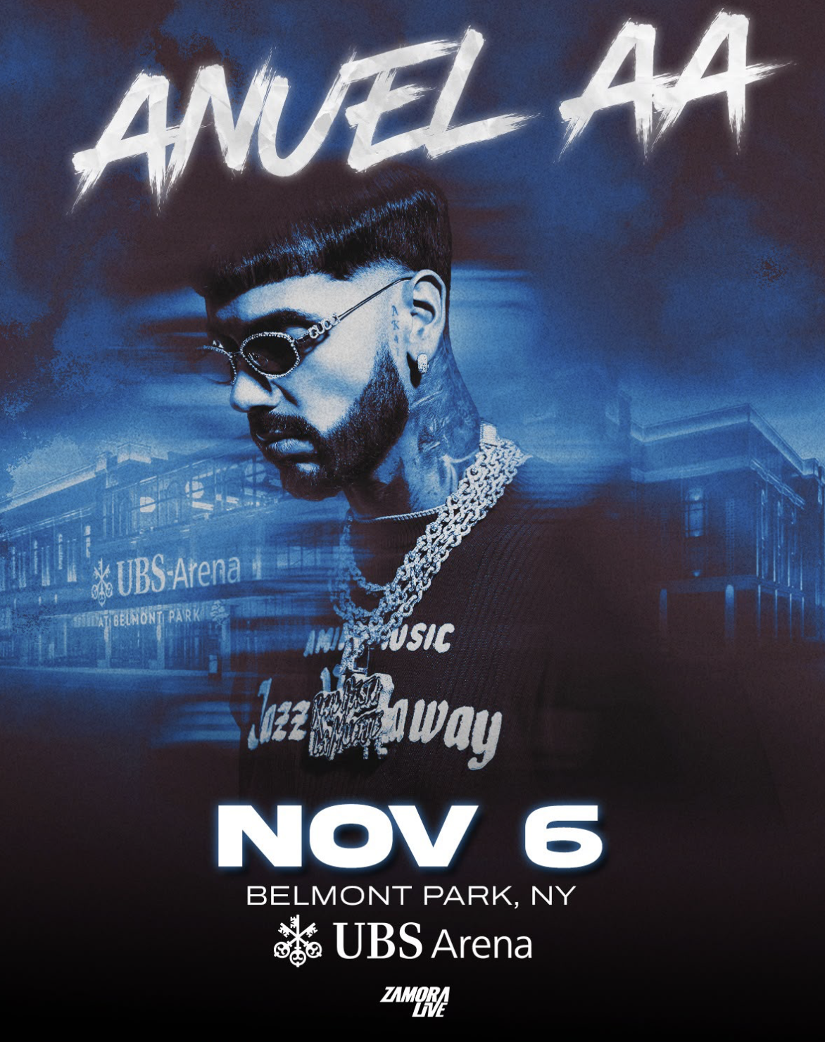 ANUEL AA LLEGA A NUEVA YORK PARA UNA NOCHE EXPLOSIVA EN UBS ARENA