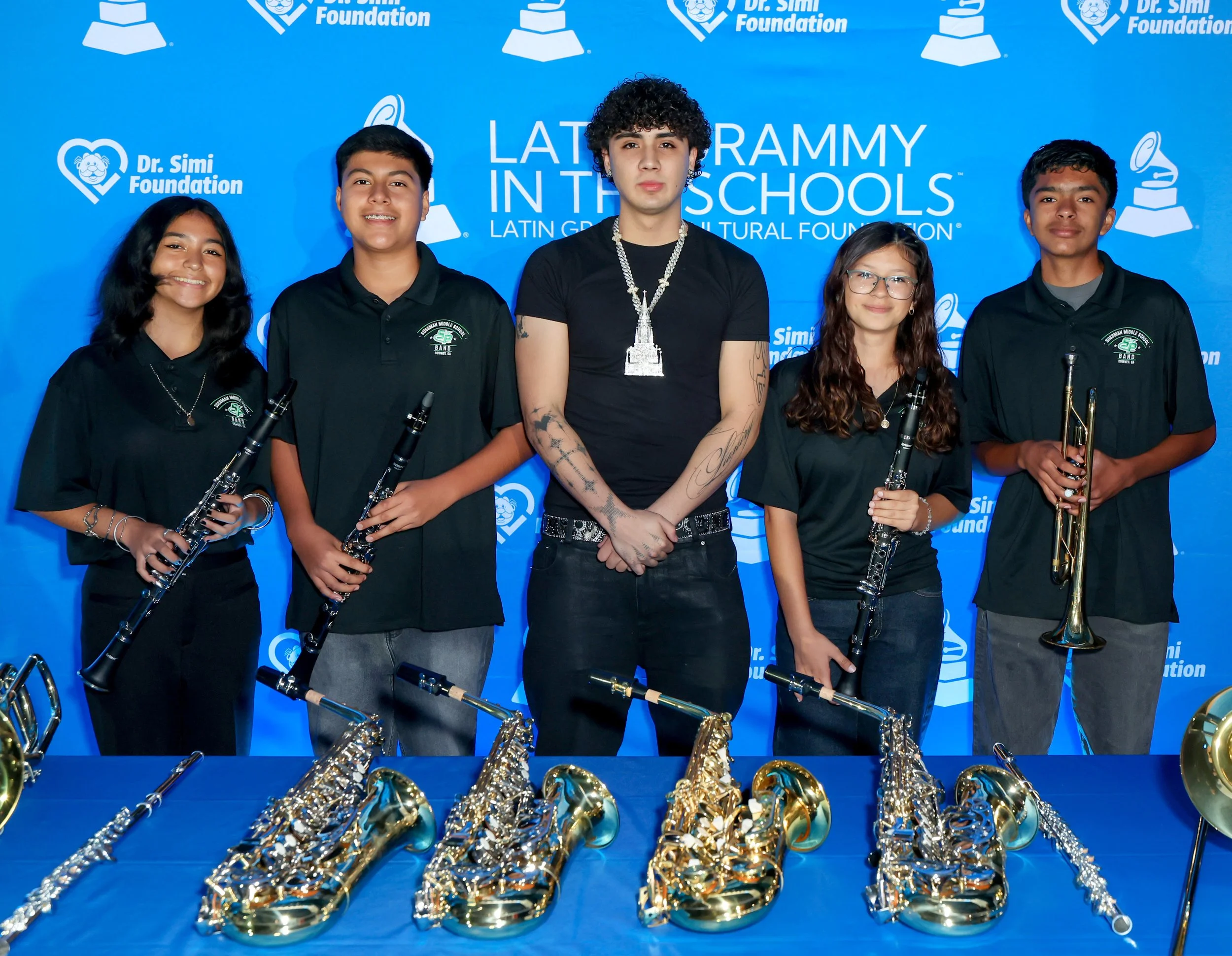 DANNYLUX JOINS LATIN GRAMMY IN THE SCHOOLS™ PROGRAM BENEFITING SUSSMAN MIDDLE SCHOOL IN LOS ANGELES
