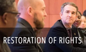 The Governor the sole discretion to restore civil rights , not including firearm rights. Individuals seeking restoration of their civil rights are encouraged to contact the Secretary of the Commonwealth’s office. Details here