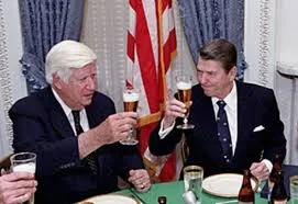 Reagan and Tip O'Neill