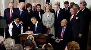 Obama Signing ACA