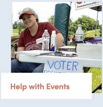 Help spread the word about Democratic candidates and help motivate your friends and neighbors to vote. Participate in door-to-door canvassing, phone banks, social media and writing letters to newspapers. Use the button above to learn more or email committee@bluenelson.org .