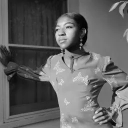 Ai, 1972. Photograph by LaVerne Harrell Clark. Courtesy of The University of Arizona Poetry Center. Copyright Arizona Board of Regents. Used with permission.