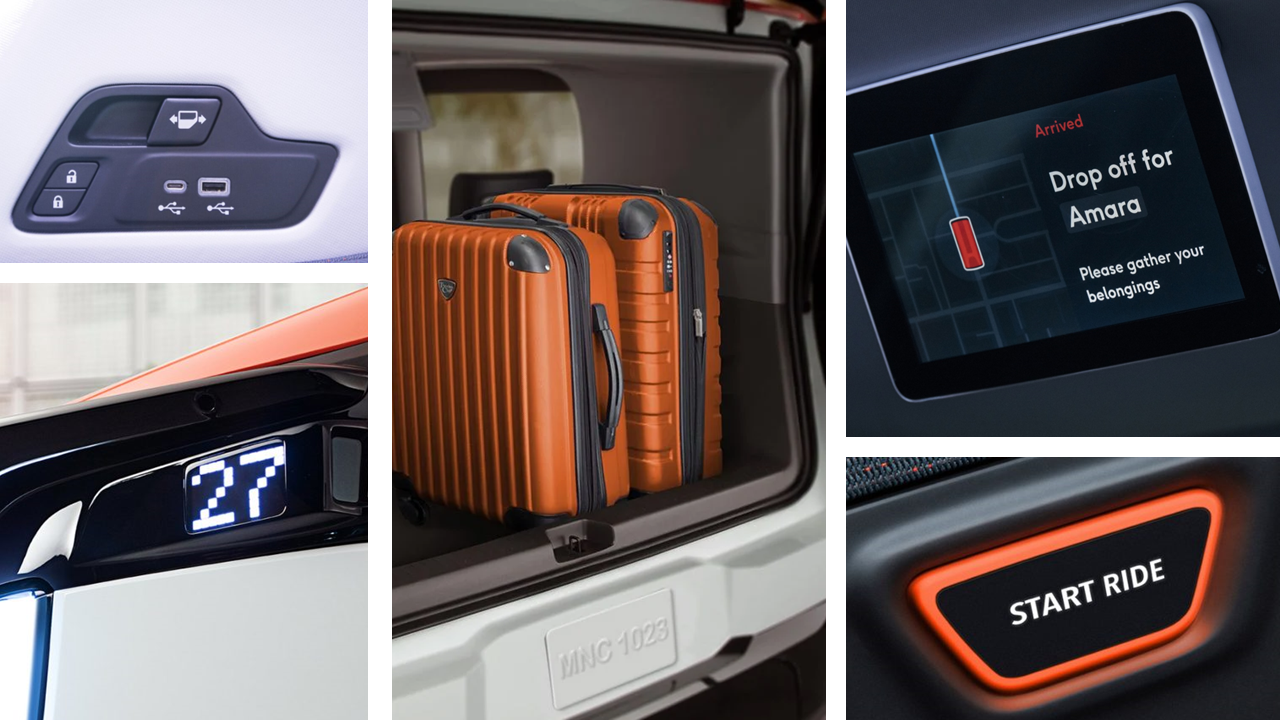 These might seem like common features on a common car / shuttle. Every millimeter has been crafted with the greatest care and effort to optimize the ‘human’ experience… from locating the vehicle identifier as high as possible to read it from 120 f