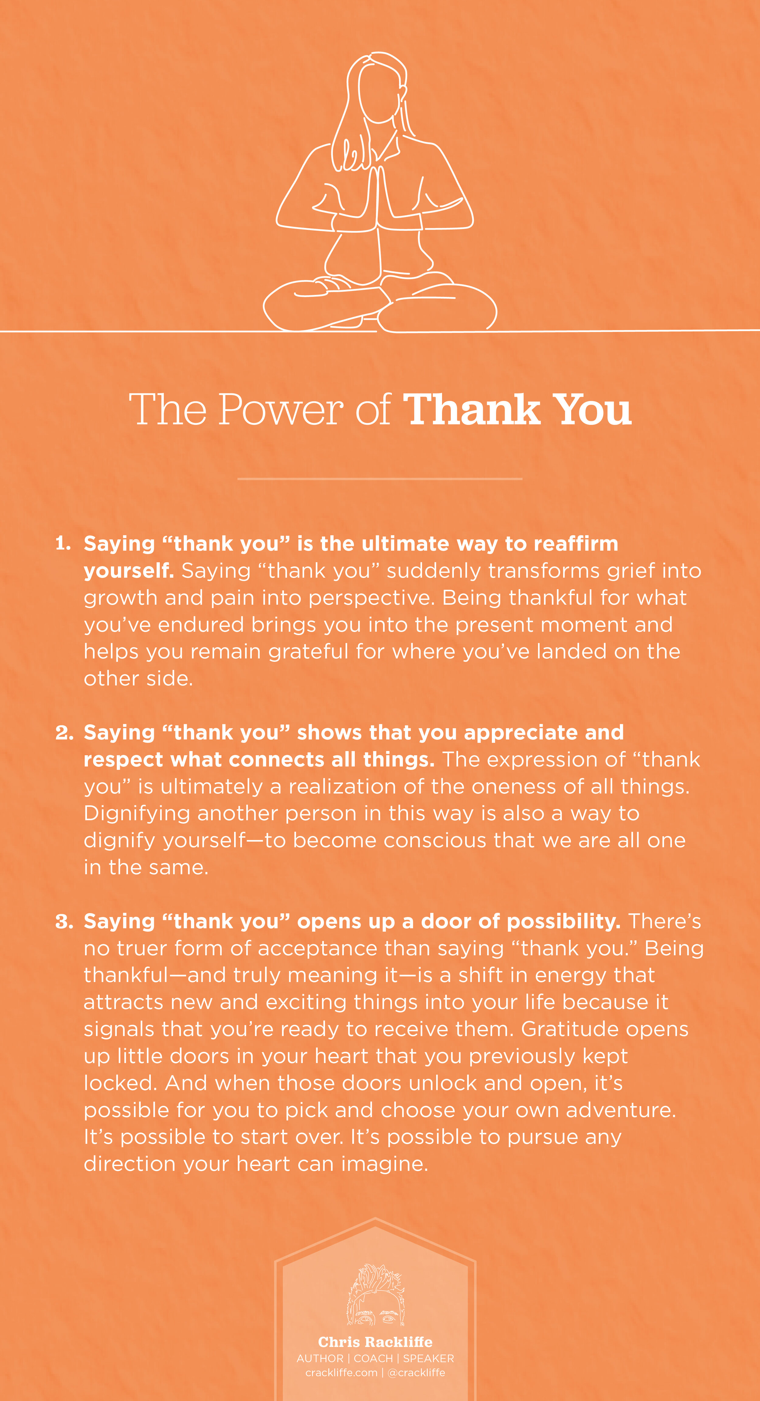 The Actual Power in a 'Thank You' (and How You Can Make That Power