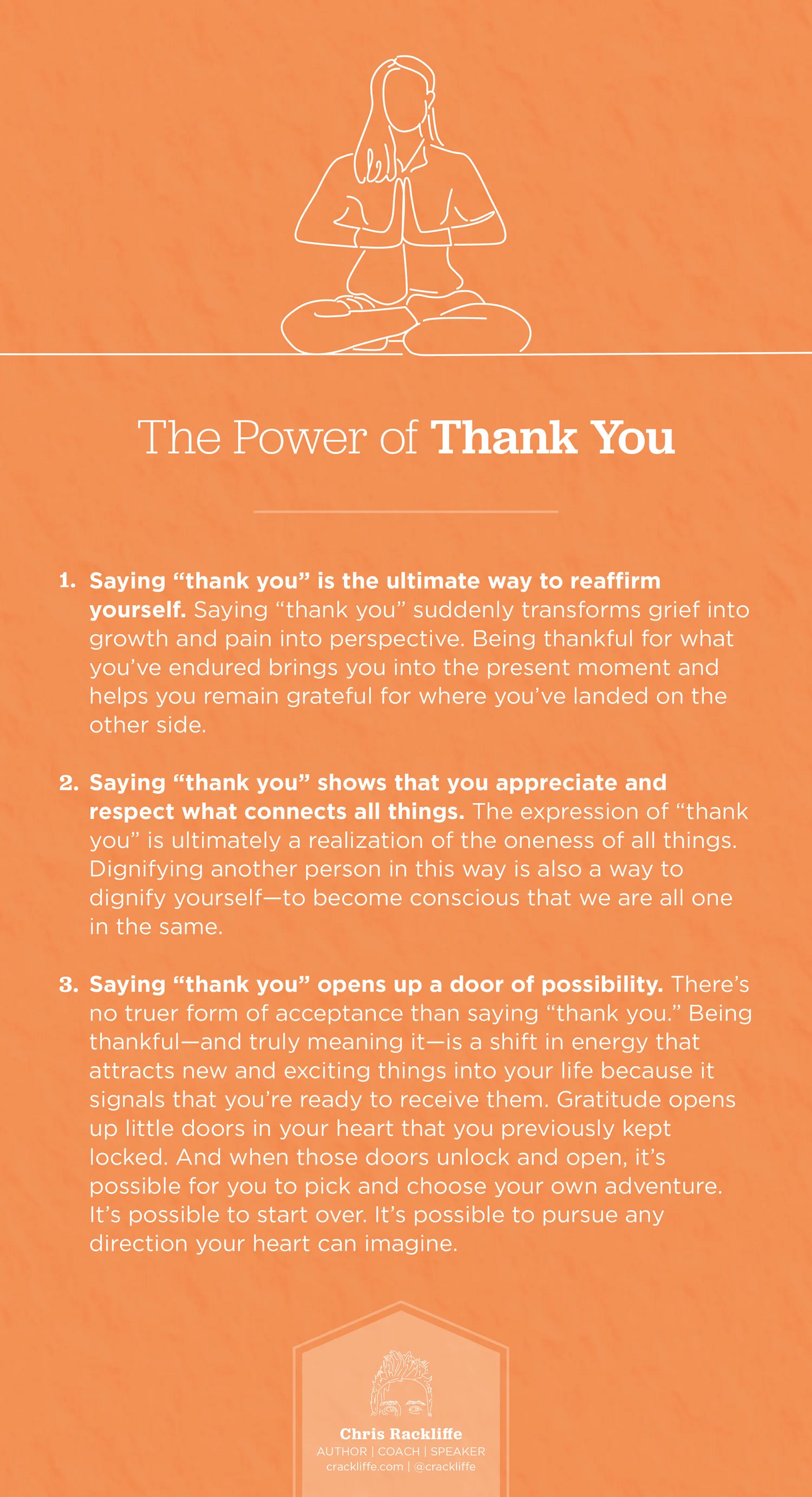 The Power of Thank You