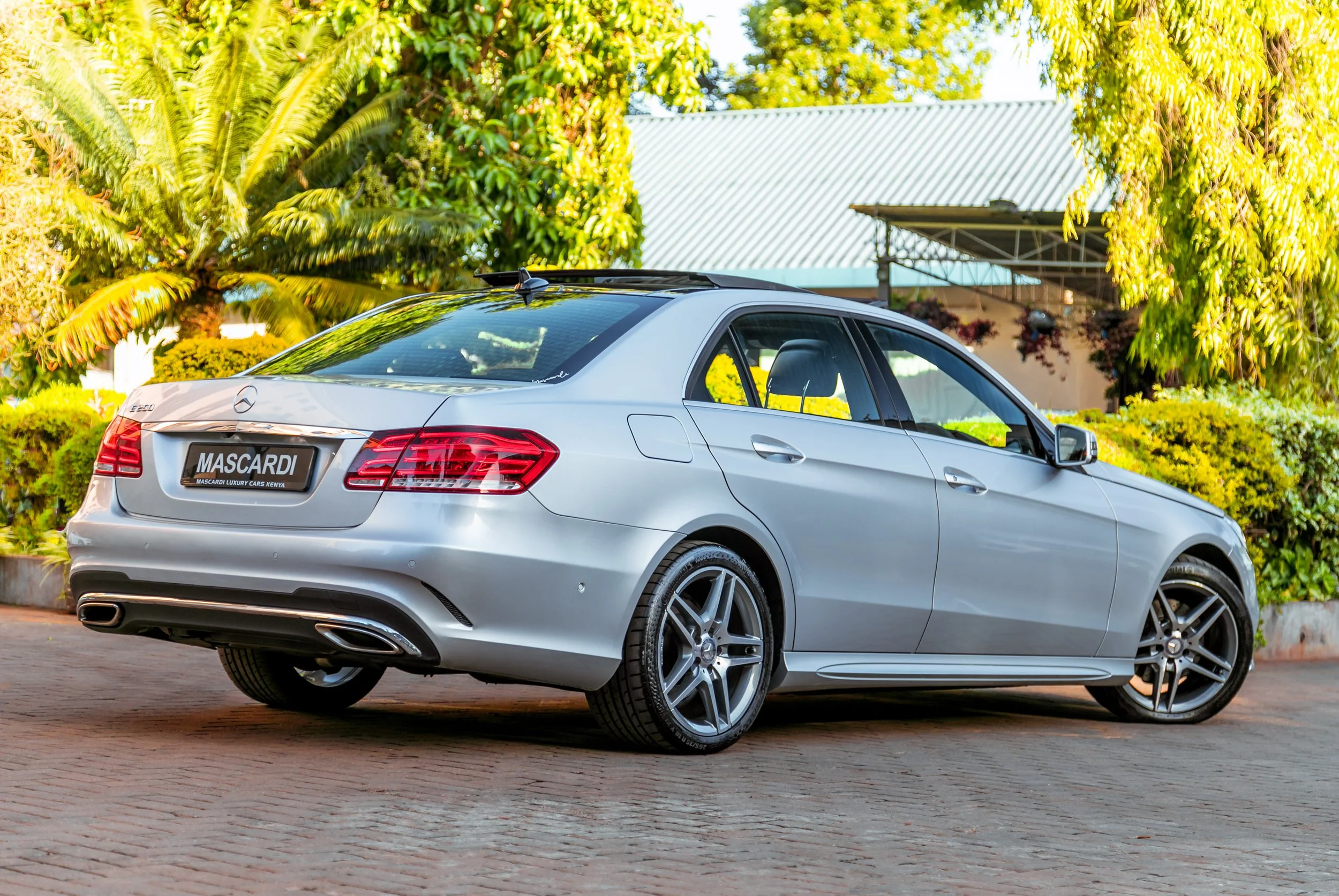 Mercedes Benz E250 AMG S Package Silver — MASCARDI