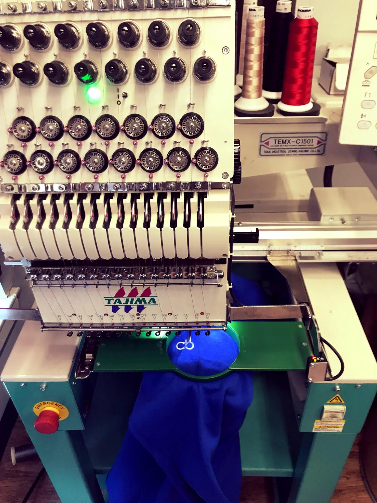 Our 1 head machine specializes in personalization!