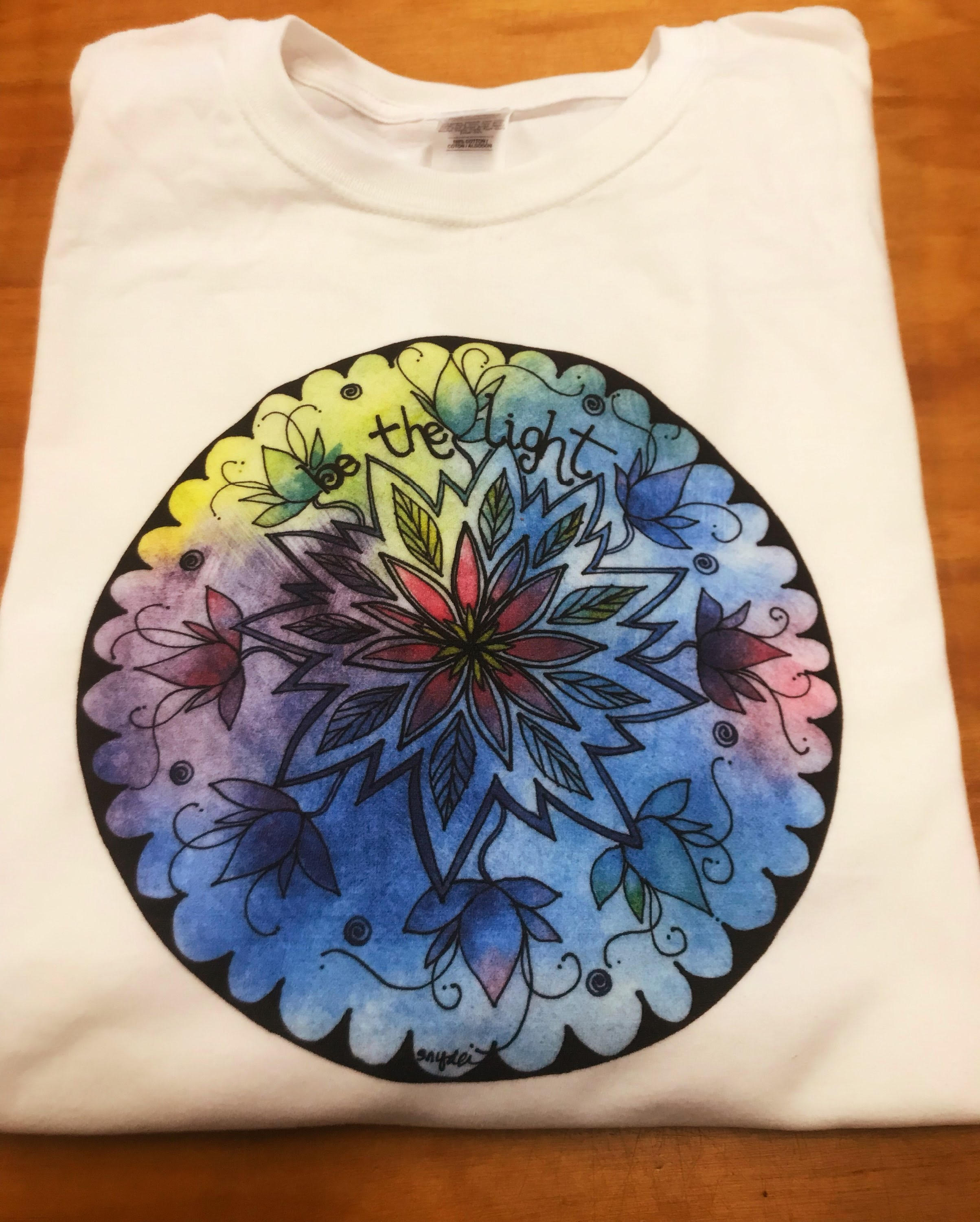 An example of a full color digital print. Artwork by Sherri Snyder (www.InspiredbyStillness.com)
