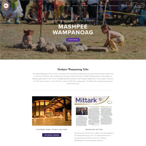 The Mashpee Wampanoag Tribe