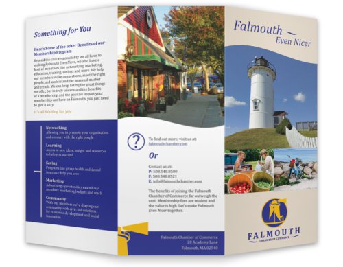 Falmouth Chamber Branding Package