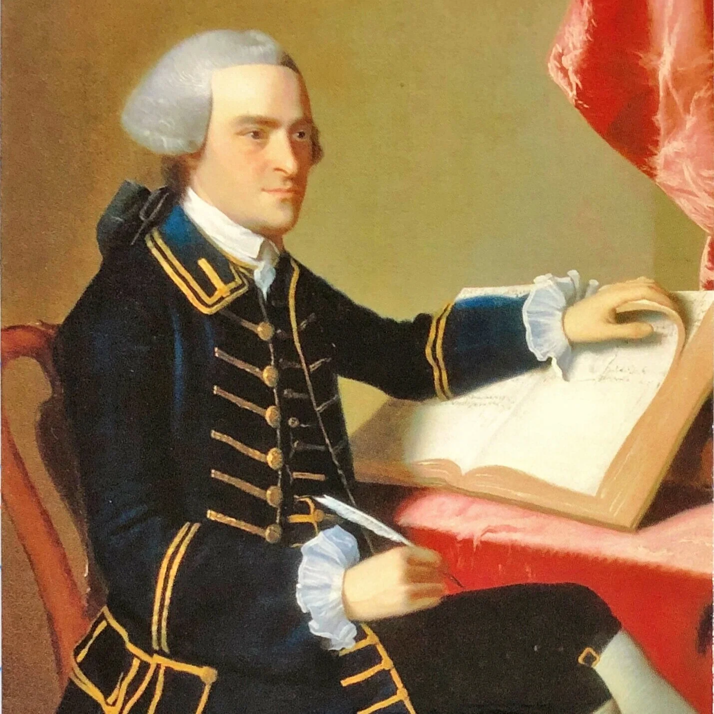 Postcard: Portrait of John Hancock