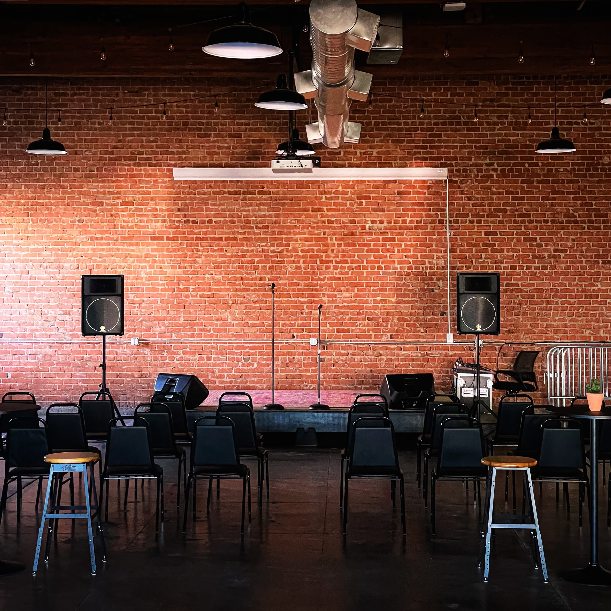 The stage is ready for you! 👀

 #phoenixvenue #phxeventspace #eventspace