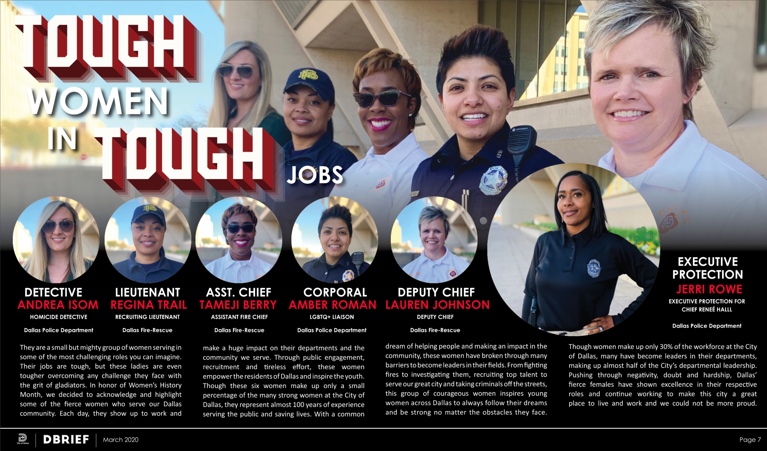 Tough Women in Tough Jobs