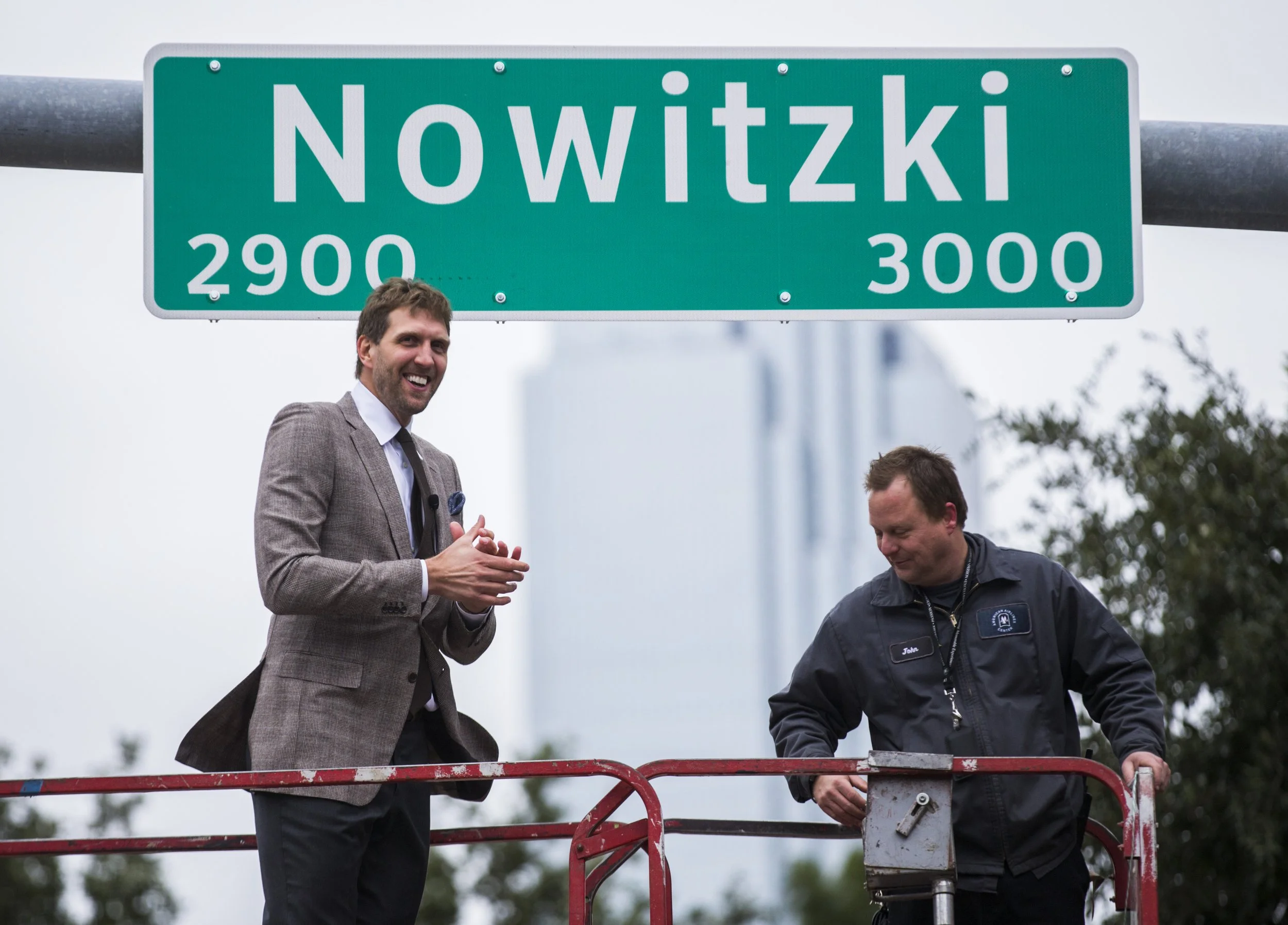 Nowitzki Way Street Naming Ceremony 
