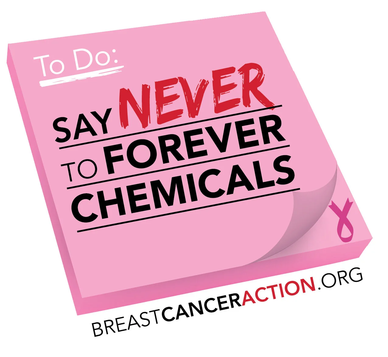 2019 THINK BEFORE YOU PINK® Campaign: SAY NEVER TO FOREVER CHEMICALS3M is in the hot seat for marketing breast cancer awareness Post-its and pink stethoscopes while producing toxic PFAS known to cause some cancers and interfere with normal hormone f…