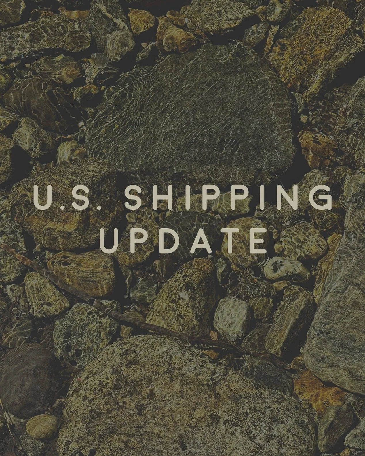 Starting on August 29th all goods shipping to the U.S. are subject to a 35% tariff that must be prepaid. this is due to the U.S. government removing the &ldquo;de minimis&rdquo; threshold of $800.

I&rsquo;m incredibly grateful for my U.S. customers 