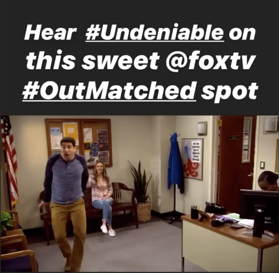 "Undeniable" on FOX's Out Matched