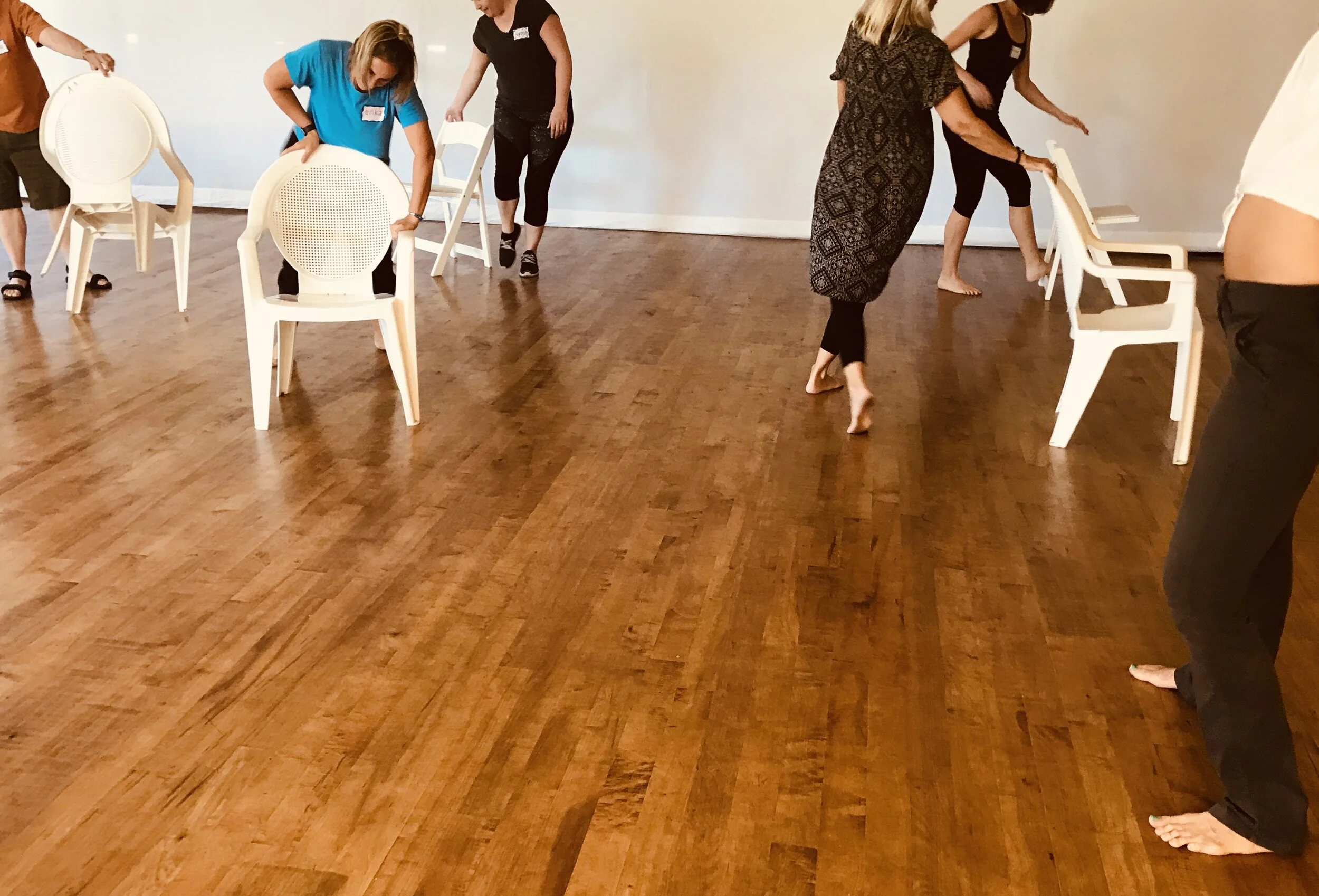Playful Movement with Chairs