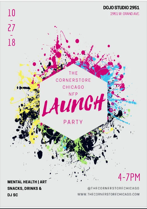 The CornerStore Chicago, NFP Launch Party