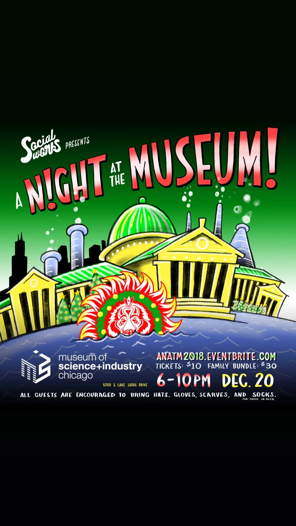 A Night At The Museum, with Social Works