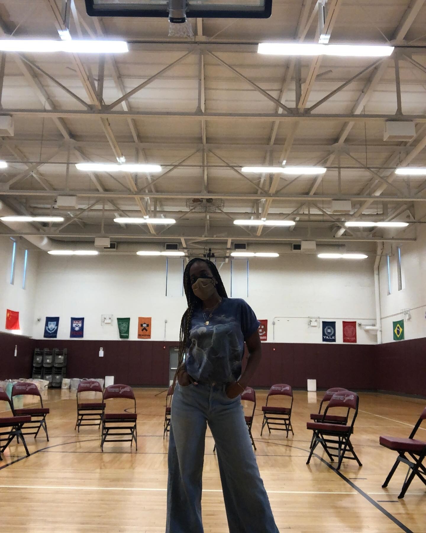 Love it Here. 

For 45 minutes to an hour, we get to drop what&rsquo;s going on or sometimes bring it to the group, to be present here. 

In the gymnasium throwing free throws before group, eating hot flamins or takis in the cafeteria, listening to t