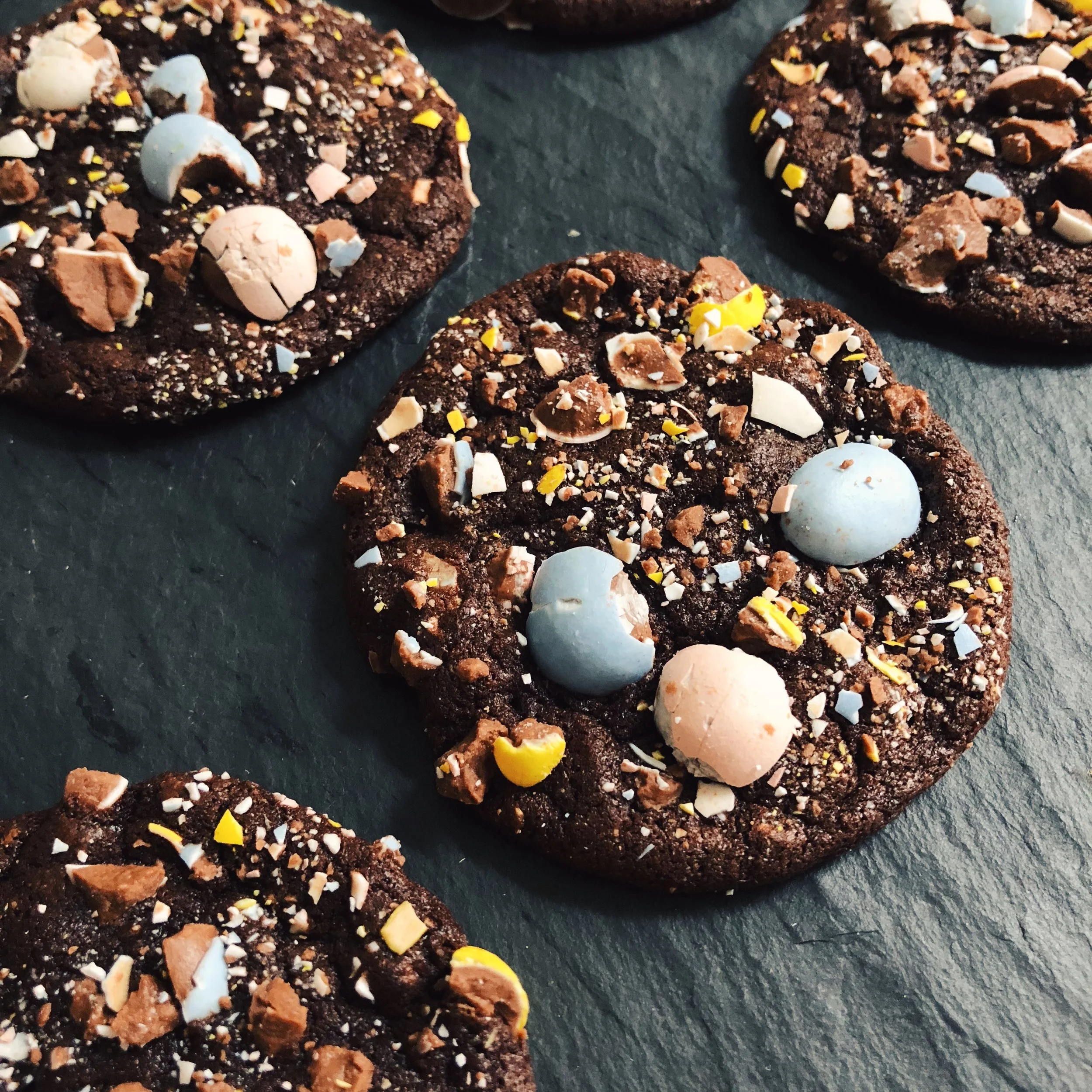 Milk Chocolate Egg Cookies