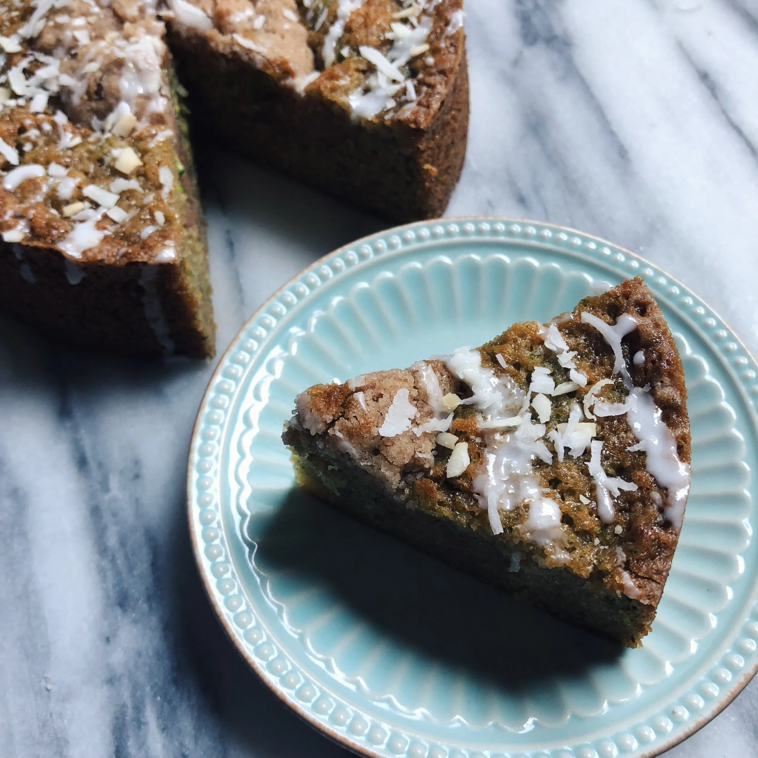 Coconut Zucchini Cake