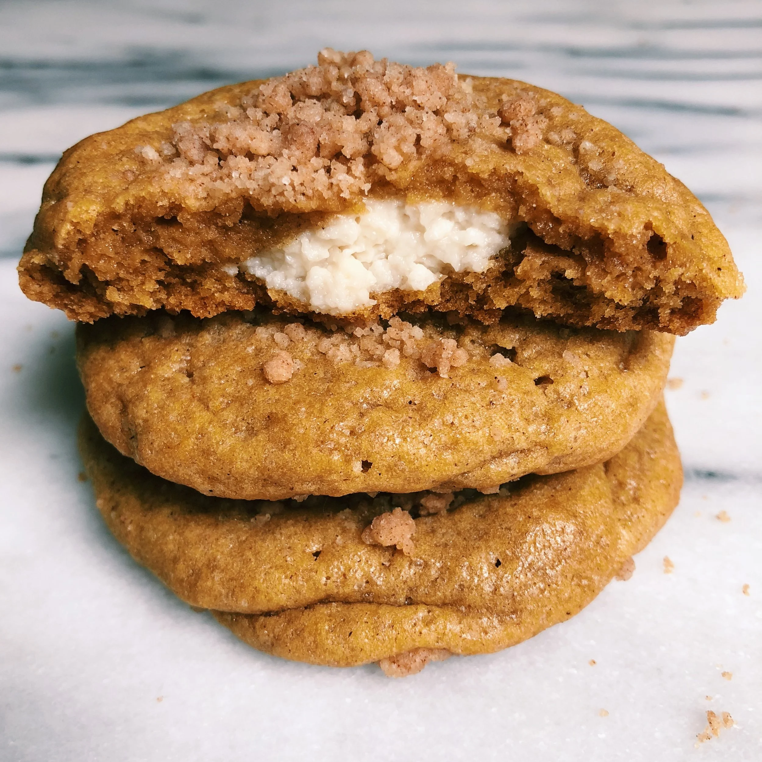 Pumpkin Cheesecake Cookies