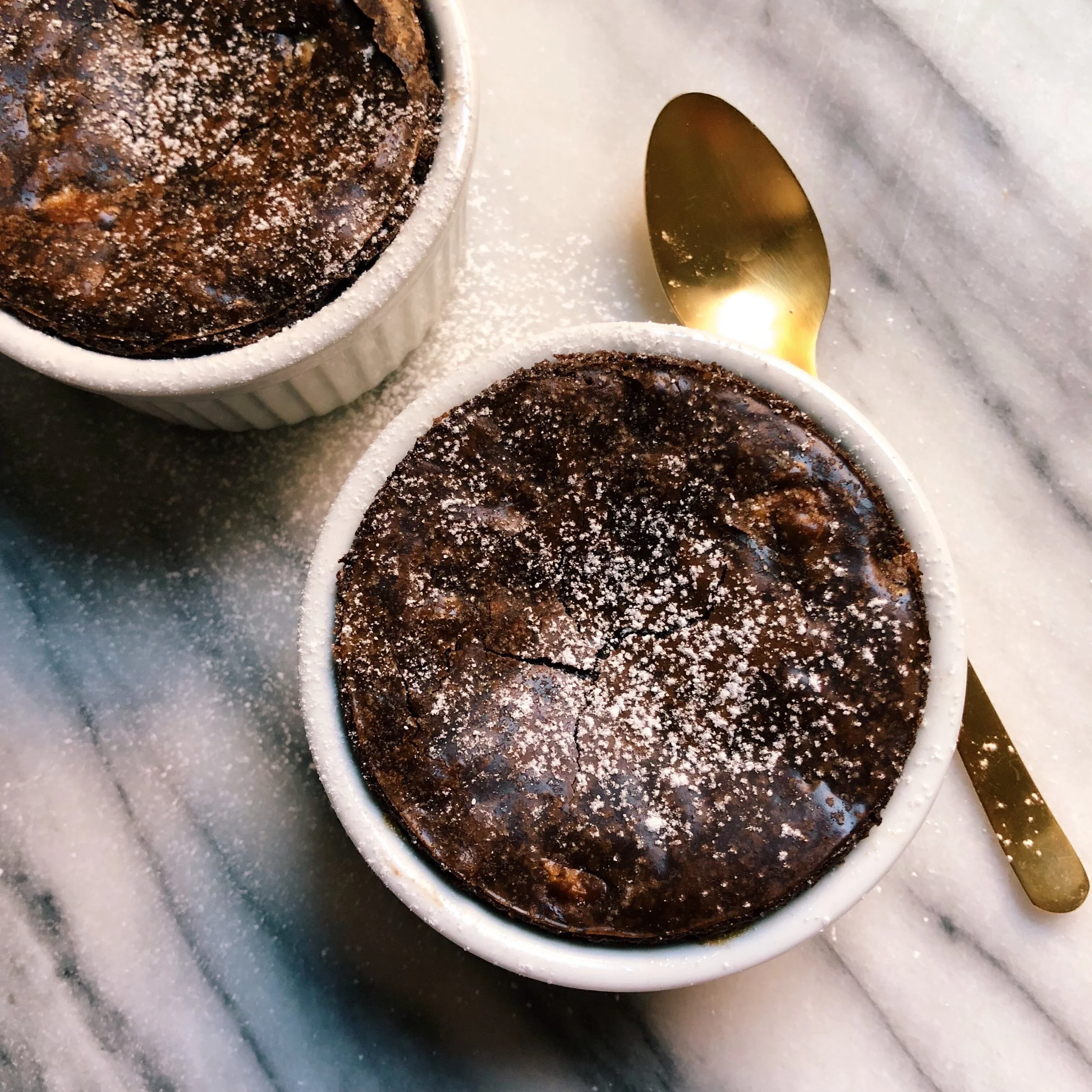 Mini Molten Chocolate Cakes