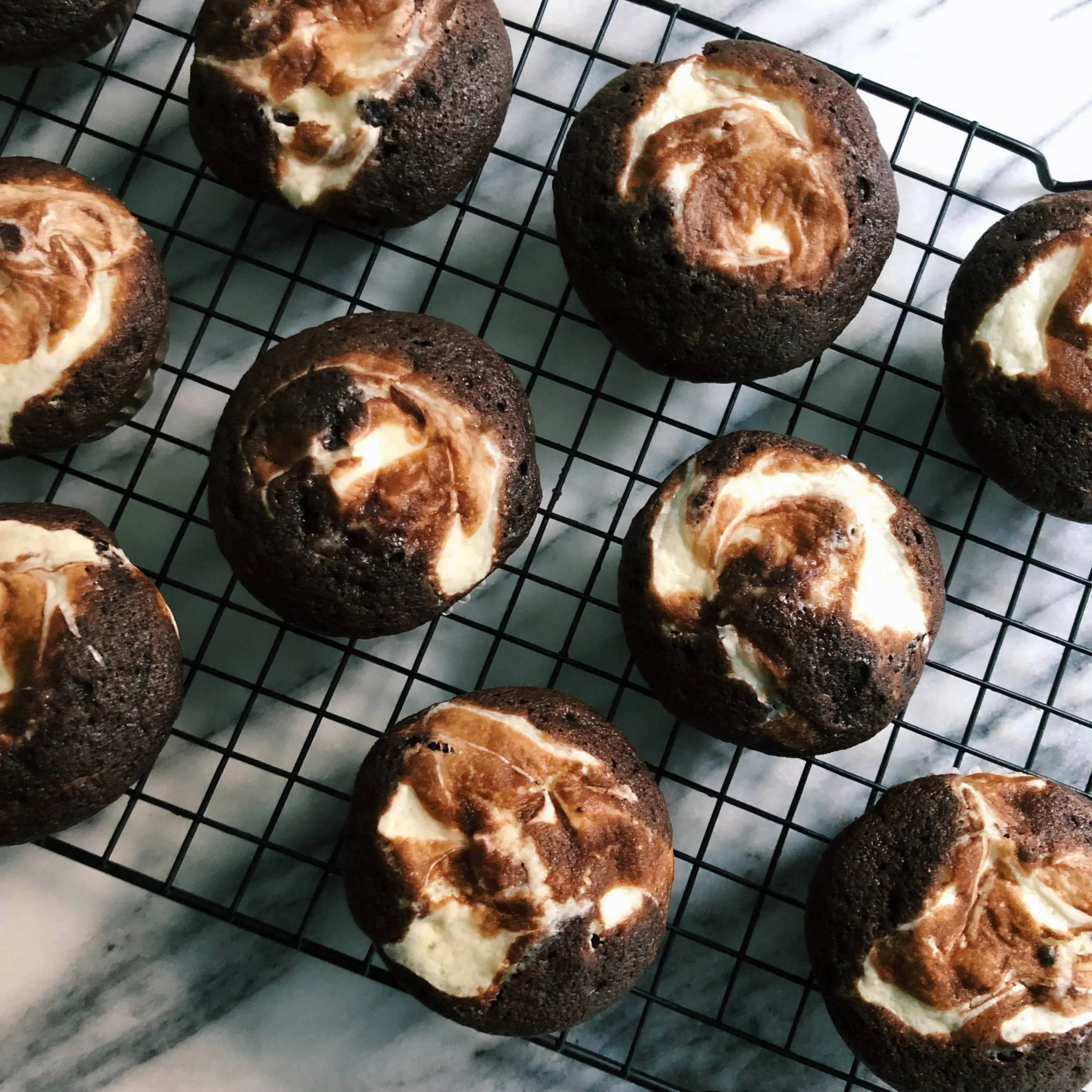 Black Bottom Cupcakes