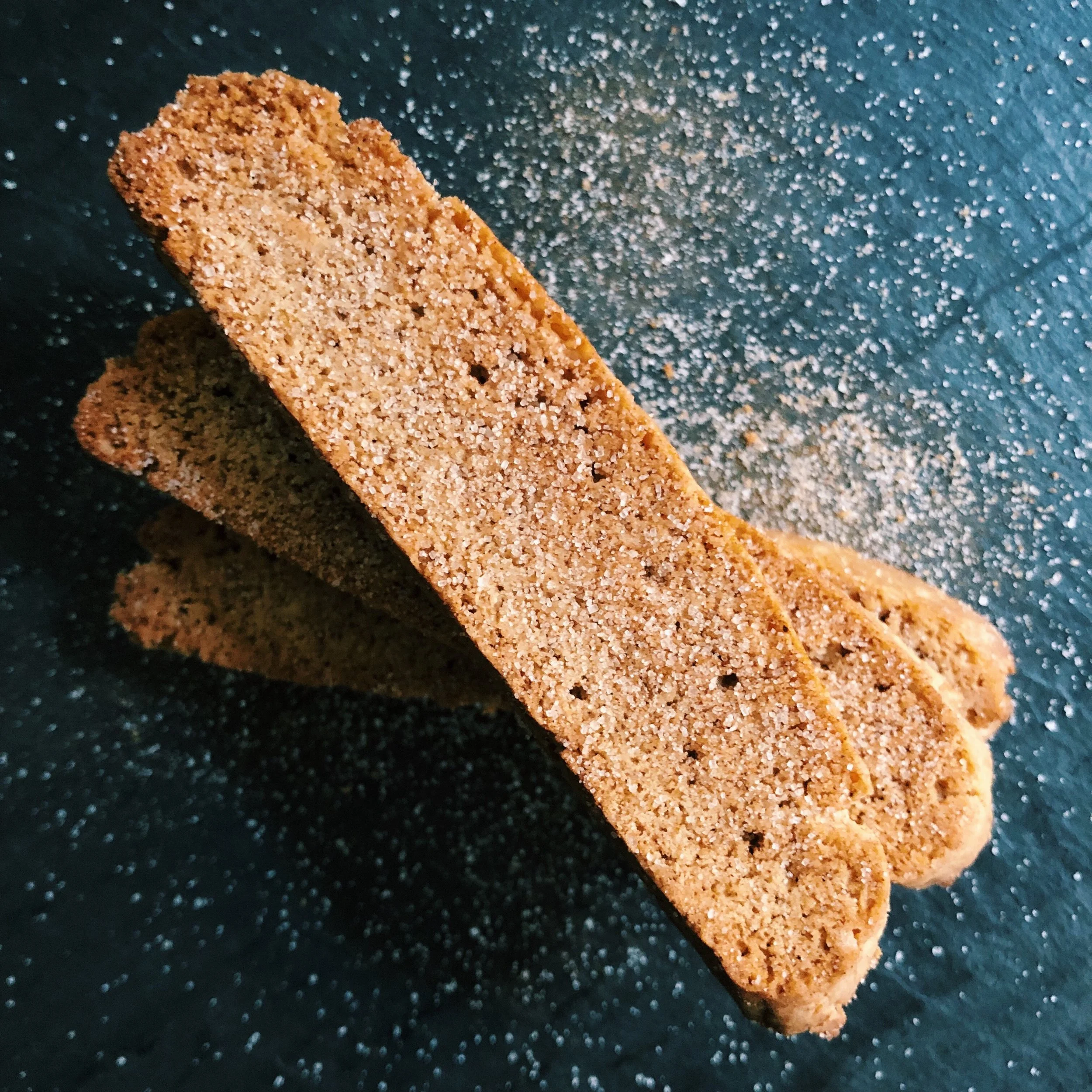 Gingerbread Biscotti