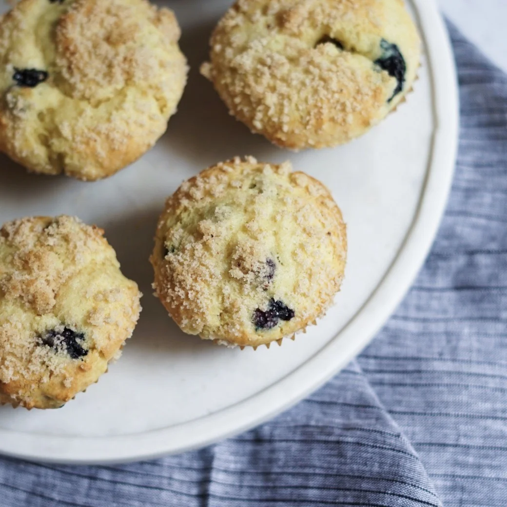 Blueberry Streusel Muffins